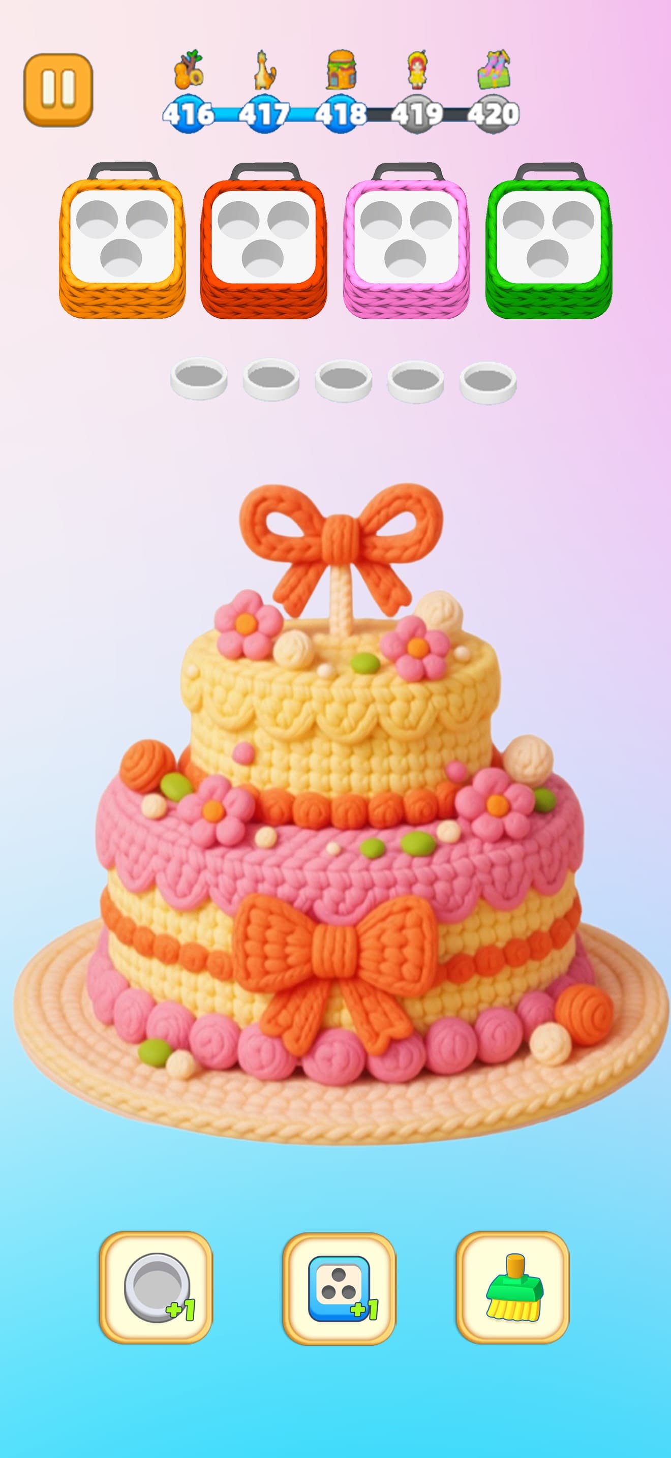 Yarn Match 3D-Wool Sort Puz screenshot 3 - screenshot
