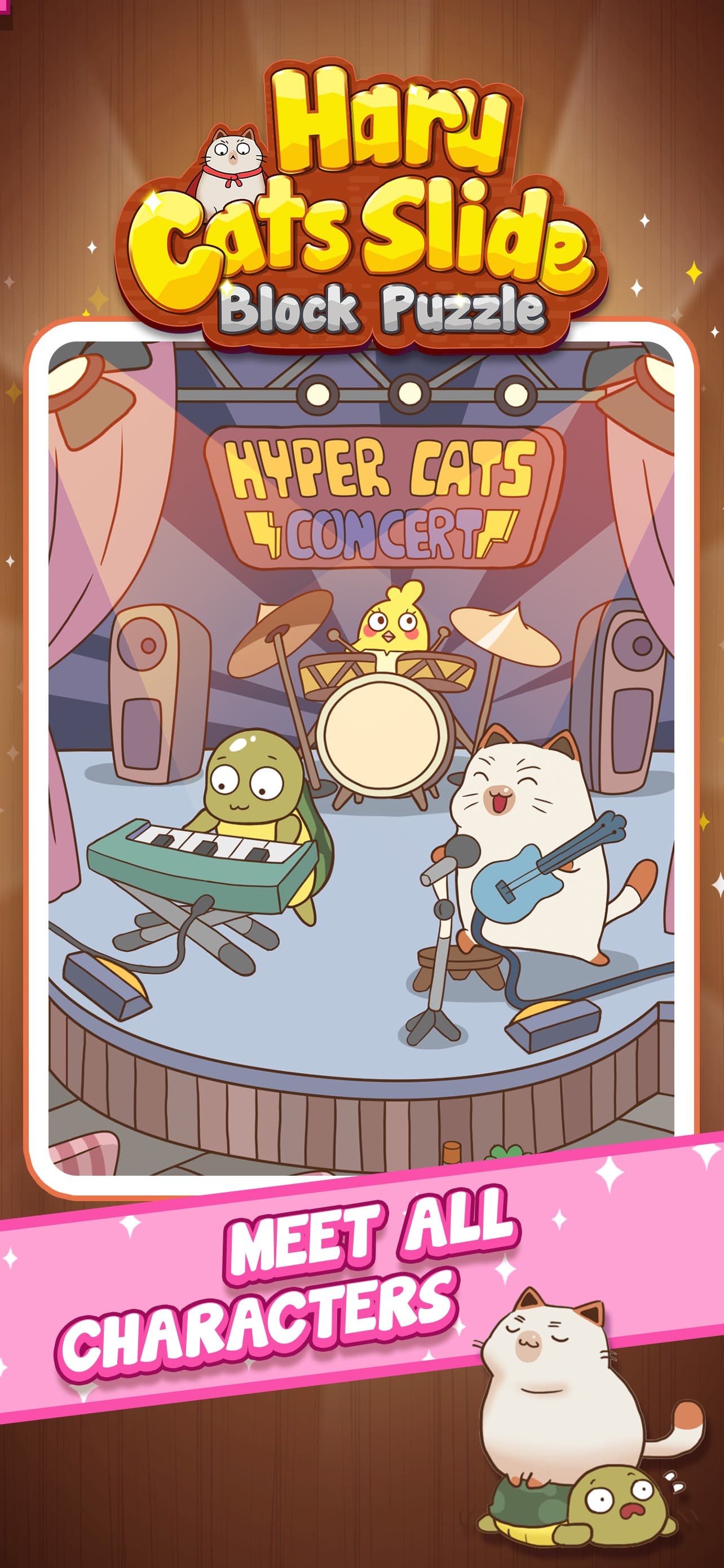 Haru Cats® Cute Sliding Puzzle screenshot 4 - screenshot