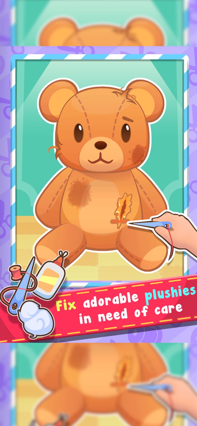 Plush Hospital Teddy Bear Game screenshot 1 - screenshot