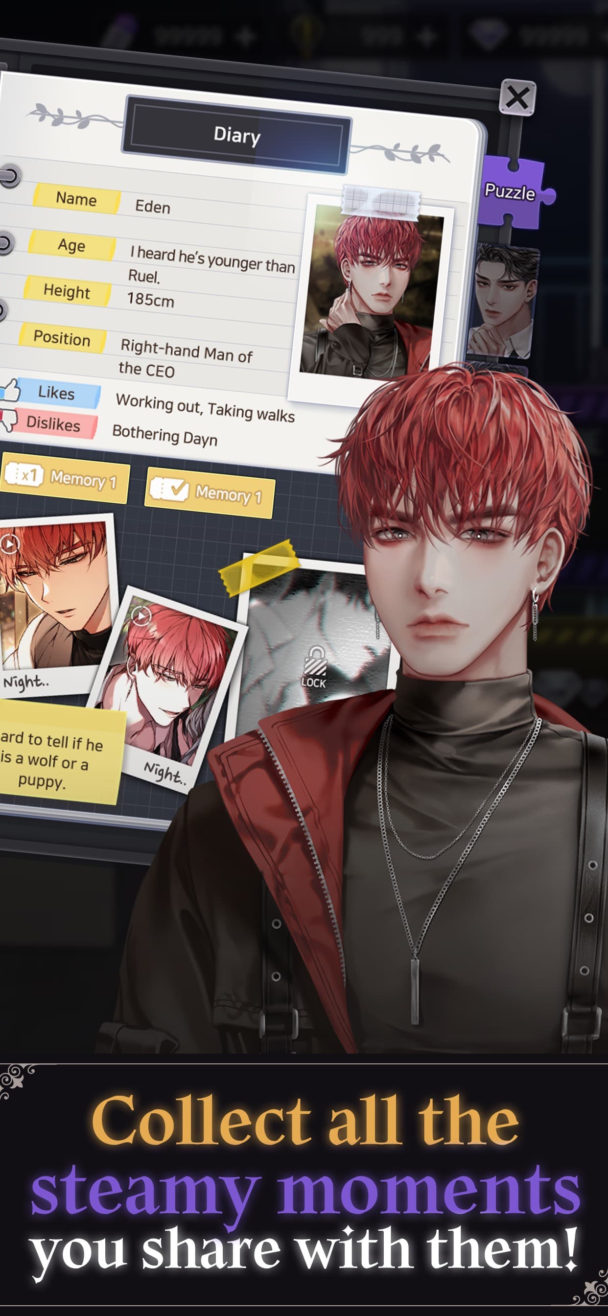 BloodKiss : Vampire romance screenshot 5 - screenshot