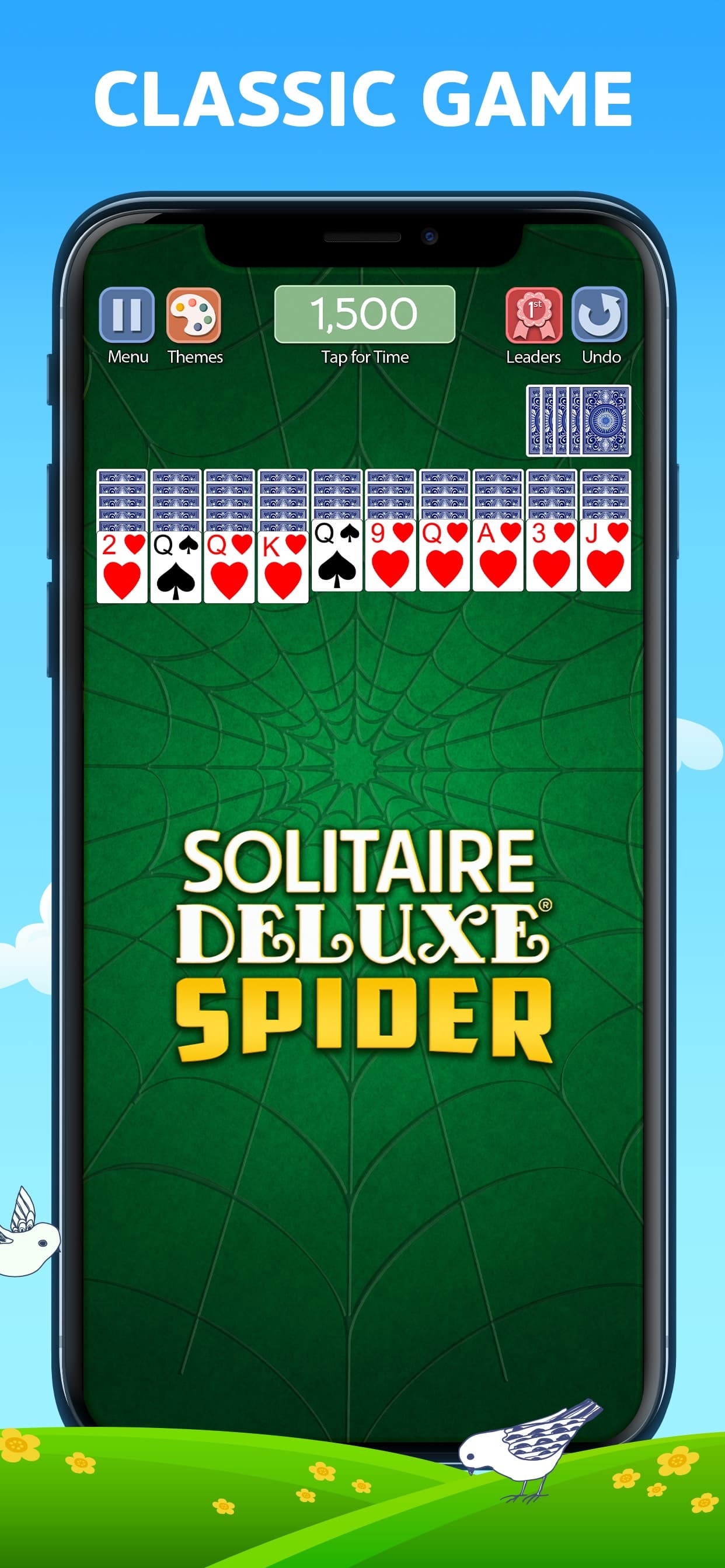 Spider Solitaire Deluxe® 2 screenshot 1 - screenshot