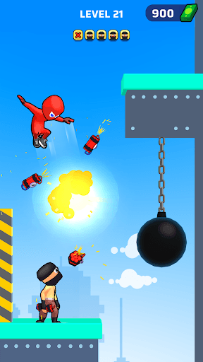 Web Master: Stickman Superhero screenshot 4 - screenshot