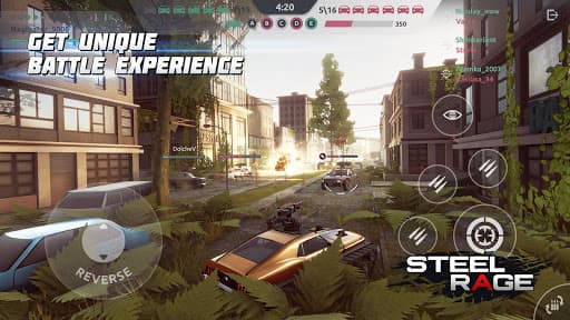 Steel Rage: Mech Cars PvP War screenshot 5 - screenshot