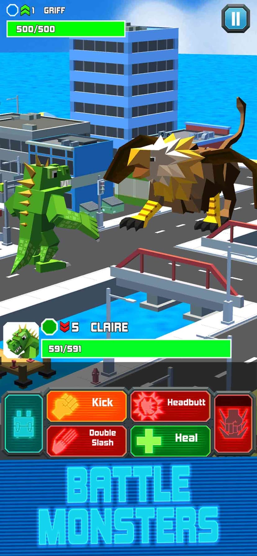 Smashy City: Monster Battles screenshot 2 - screenshot