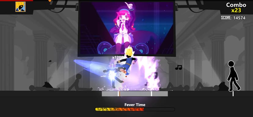 Stickdance Tuber: Fight Melody screenshot 2 - screenshot