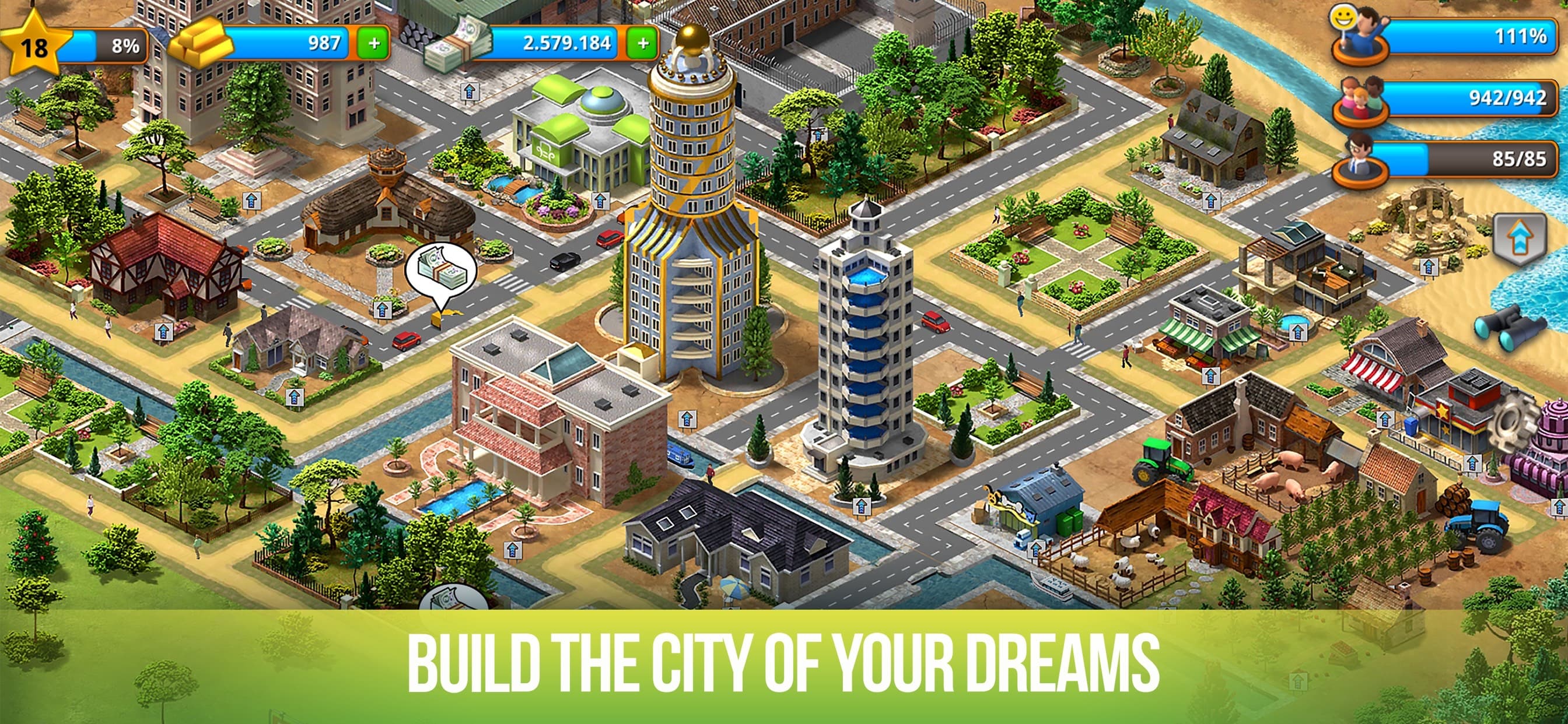 Paradise City: Simulation Game screenshot 2 - screenshot