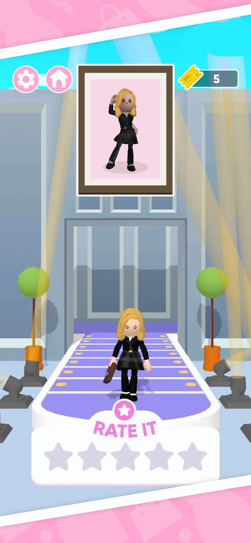 Famous Fashion - Dress Up Game screenshot 6 - screenshot