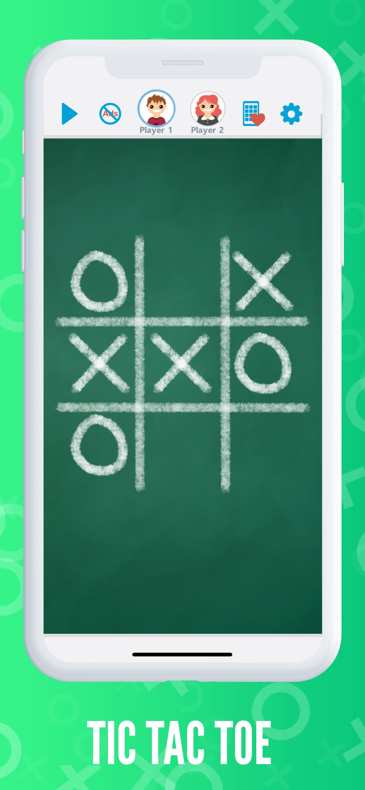 Tic Tac Toe OXO - 2 Player screenshot 1 - screenshot