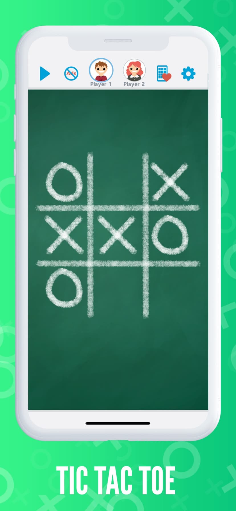 Tic Tac Toe OXO - 2 Player screenshot 1 - screenshot