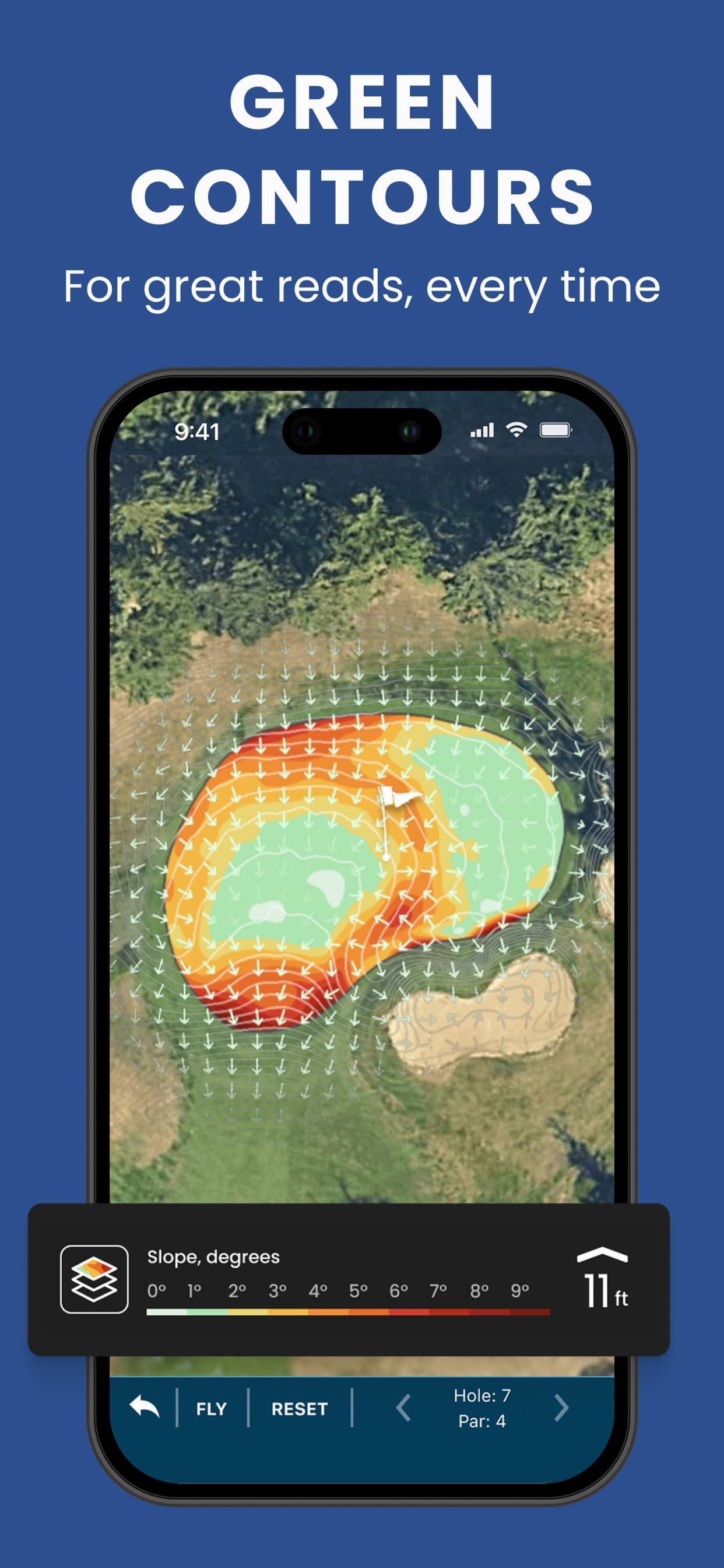 Golf Pad GPS Range Finder screenshot 9 - screenshot