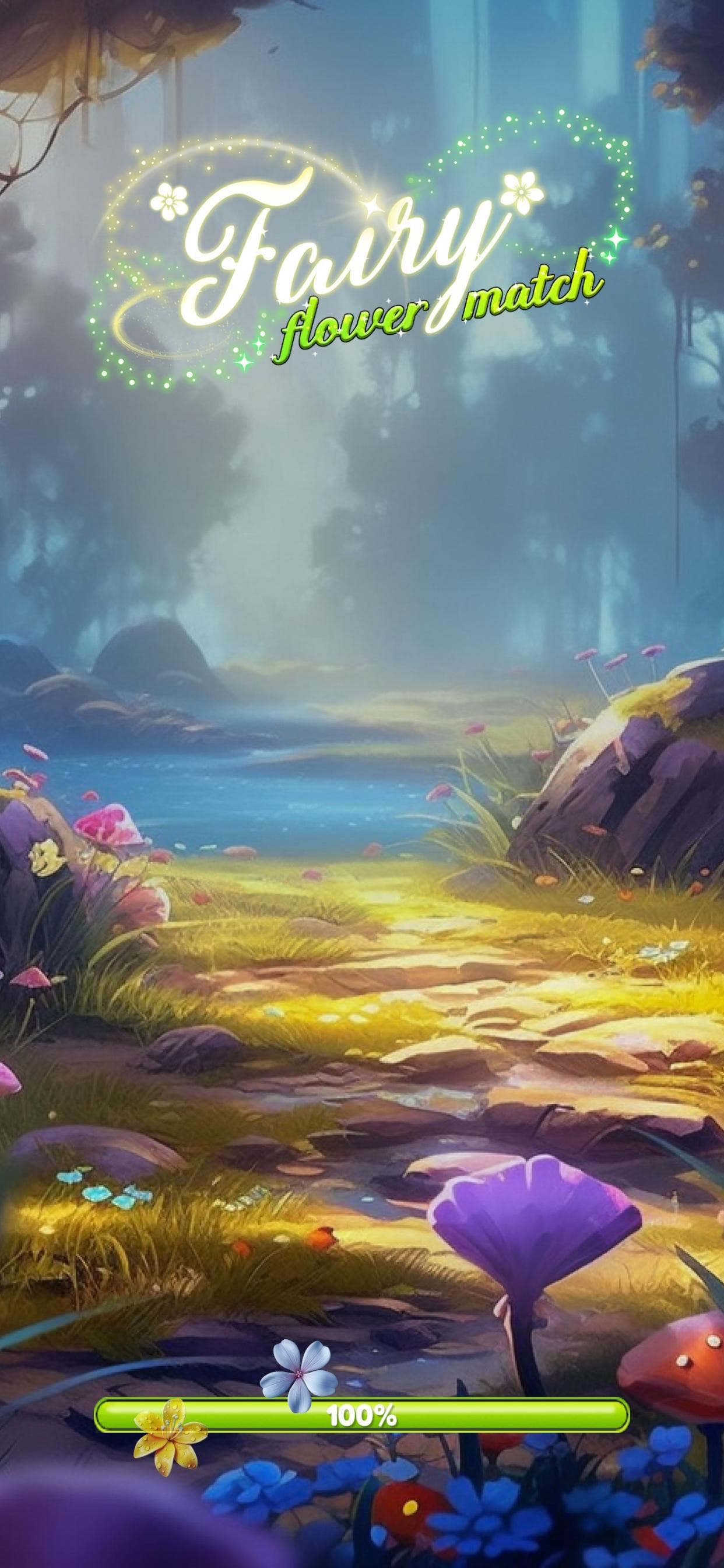 Fairy Flowers Match screenshot 1 - screenshot
