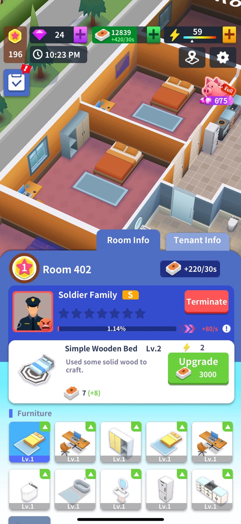 Idle Landlord Sim screenshot 7 - screenshot