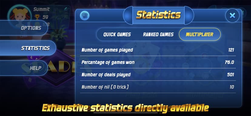 Spades card game online screenshot 6 - screenshot