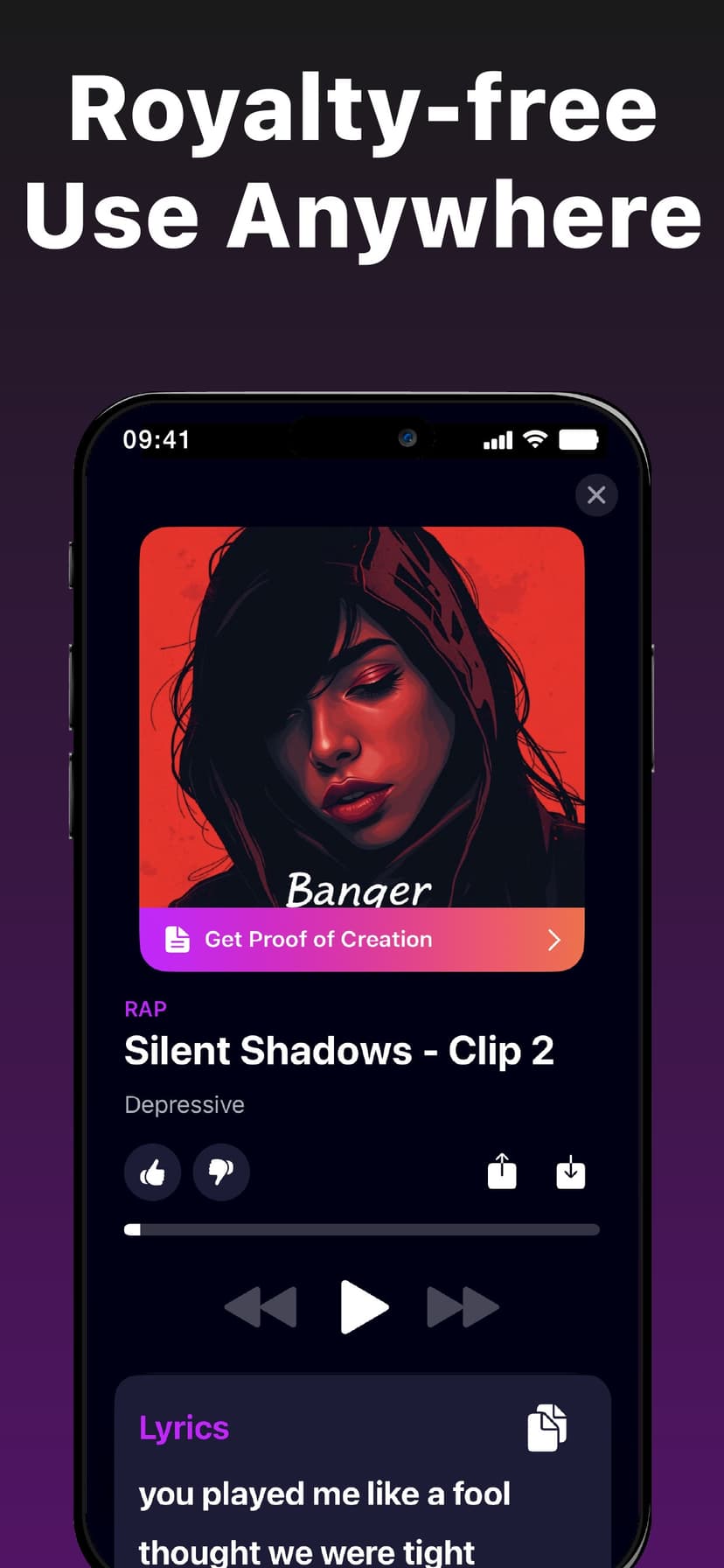 Banger: AI Music Generator screenshot 7 - screenshot