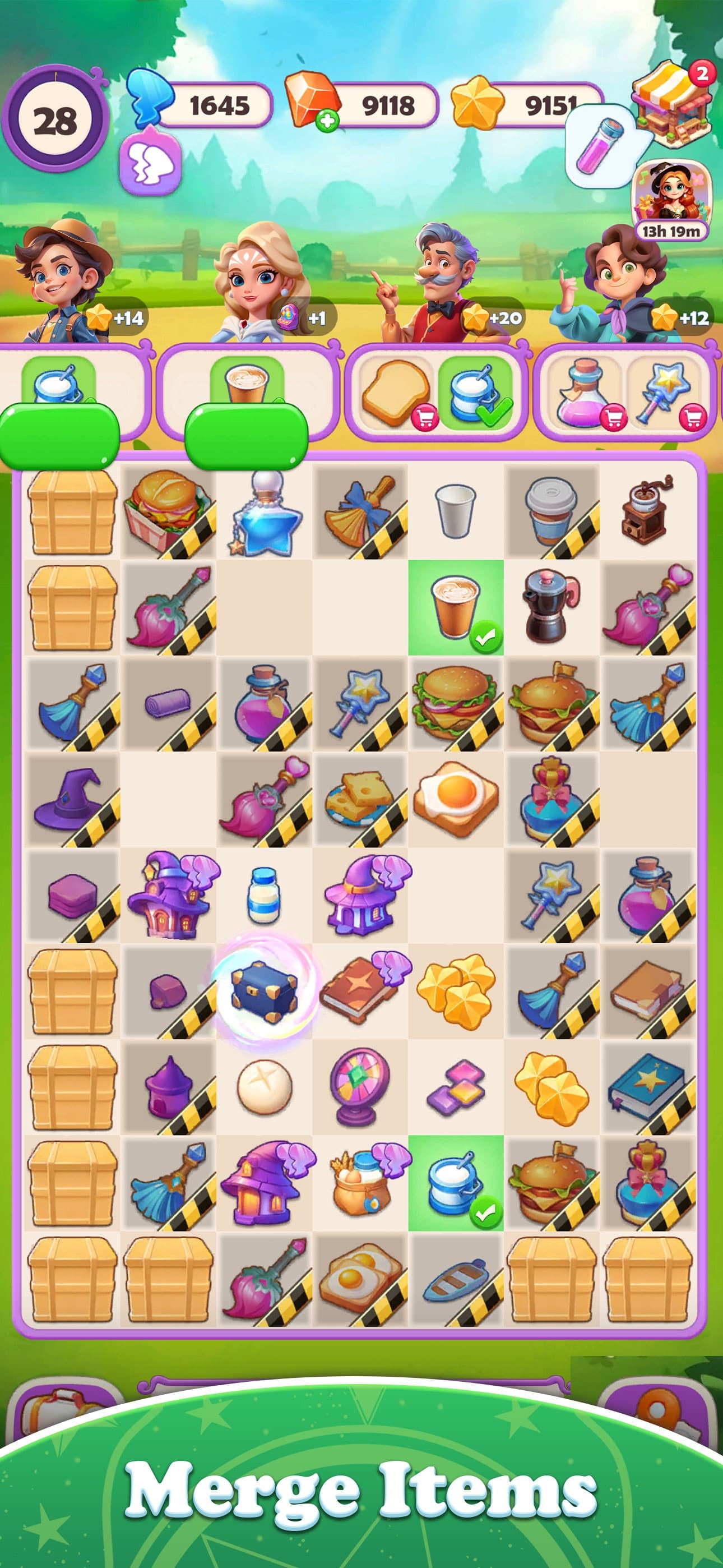 Merge Magic Academy screenshot 1 - screenshot