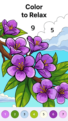 Color Vibe - Paint by Number screenshot 1 - screenshot