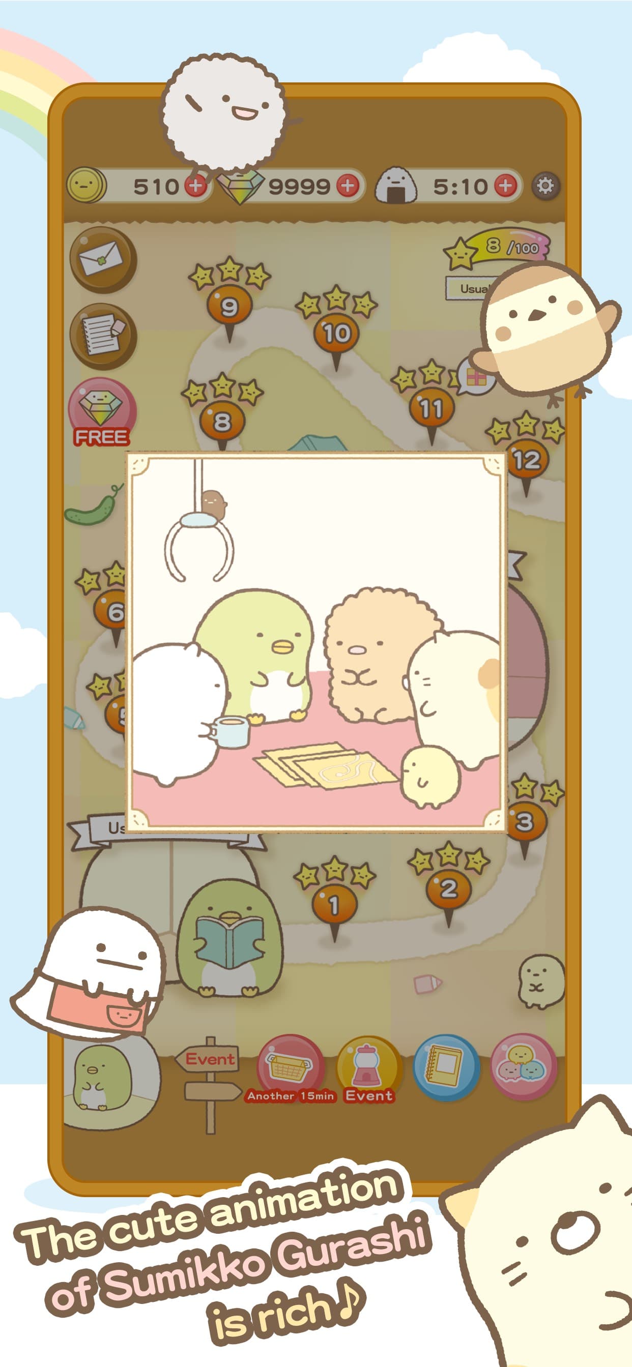 Sumikkogurashi-Puzzling Ways screenshot 4 - screenshot