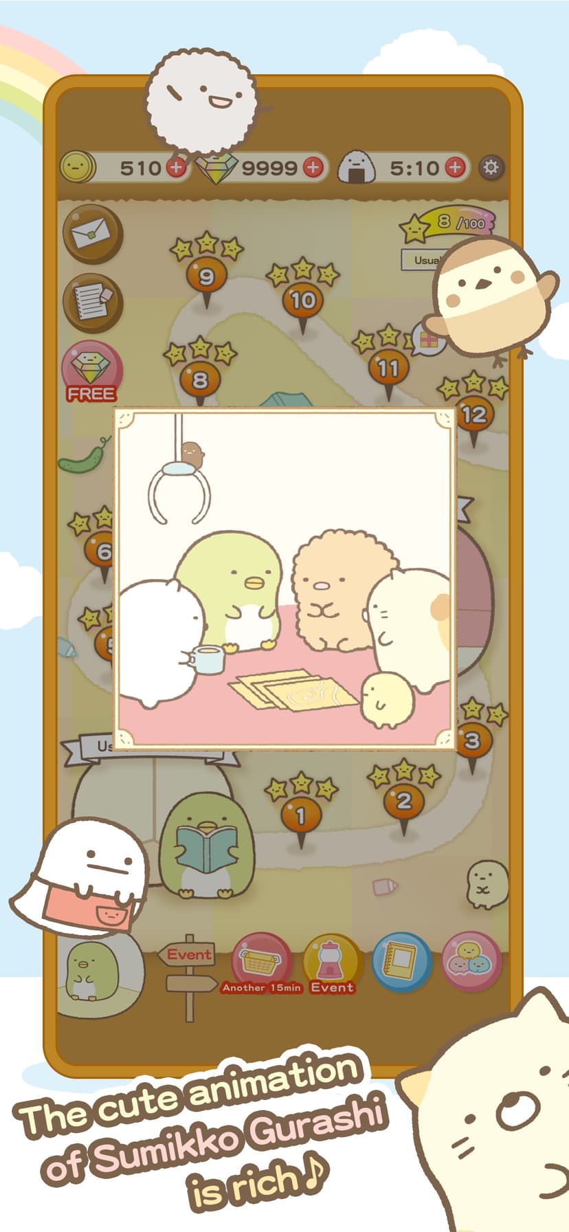 Sumikkogurashi-Puzzling Ways screenshot 4 - screenshot