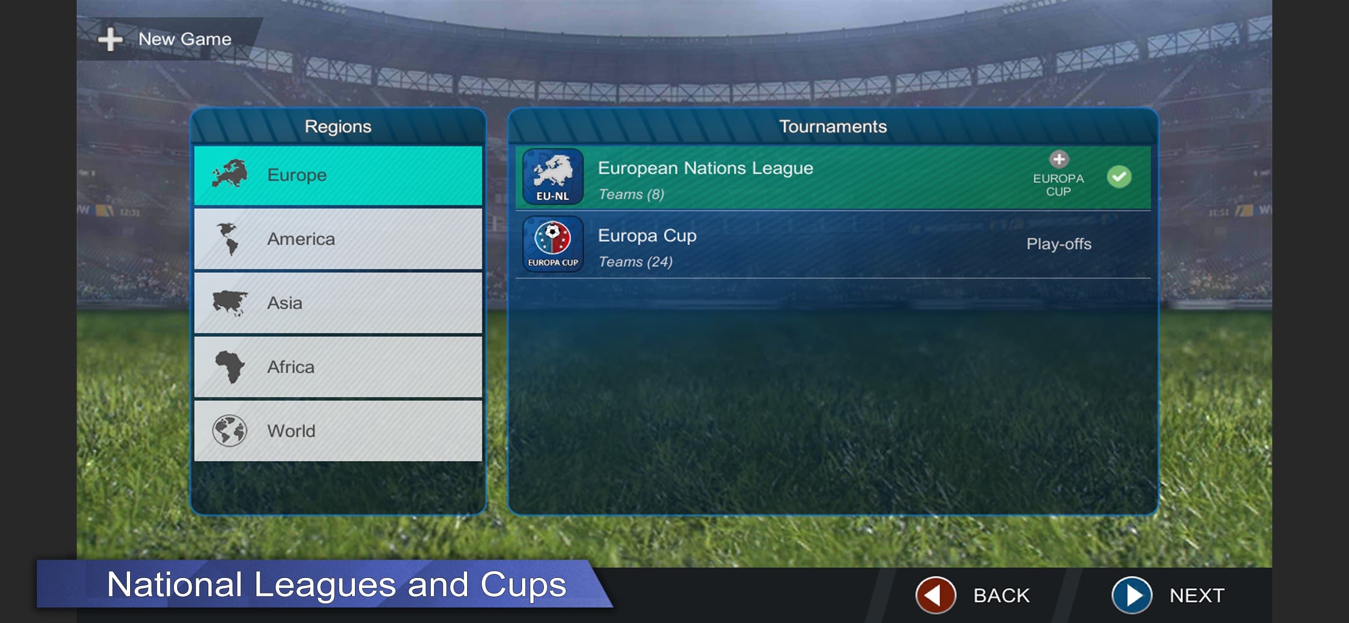 Pro League Soccer screenshot 7 - screenshot