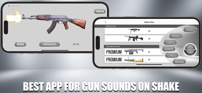 Gun Sounds on Shake screenshot 1 - screenshot