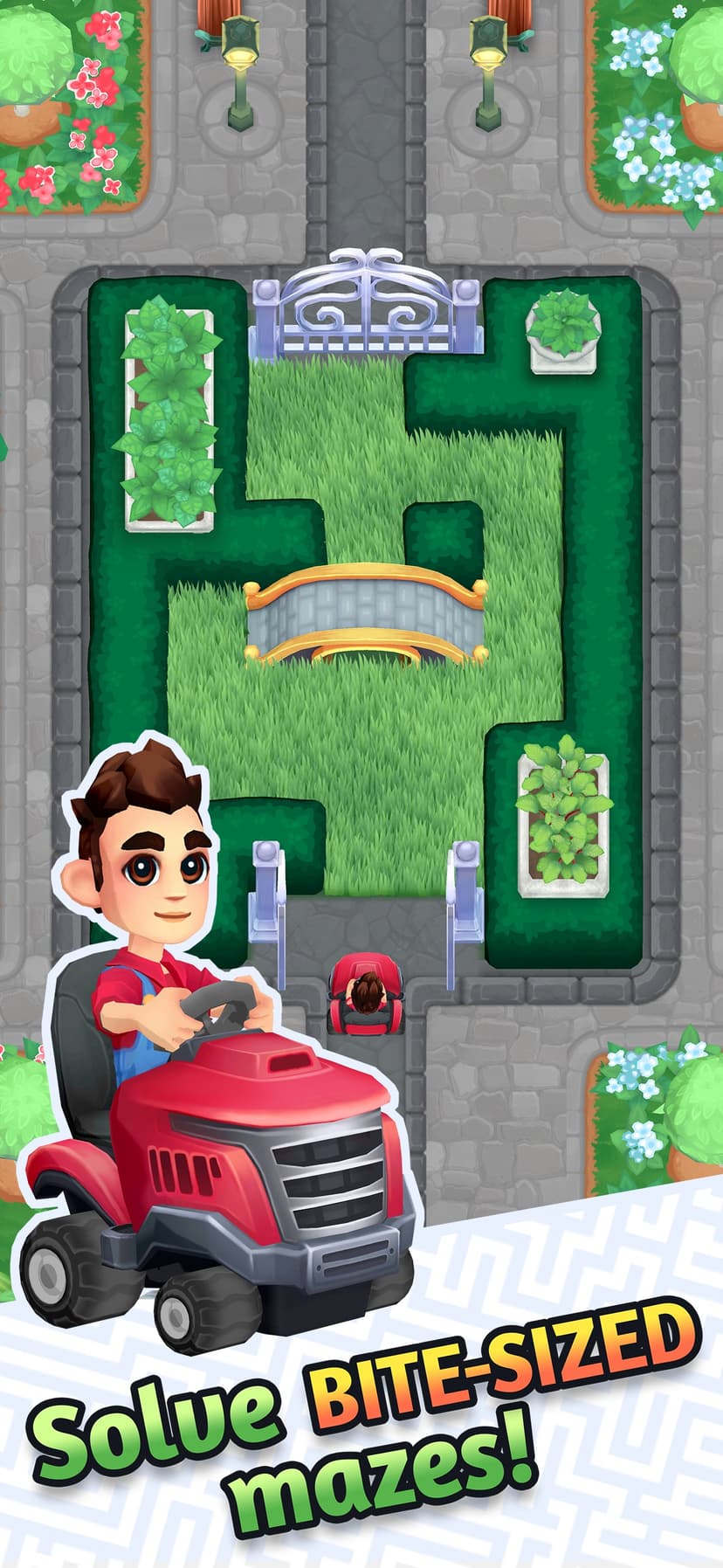 Mowing Mazes screenshot 1 - screenshot