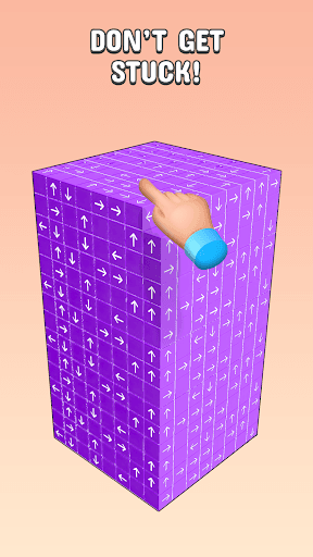 Tap to Unblock 3d Cube Away screenshot 2 - screenshot