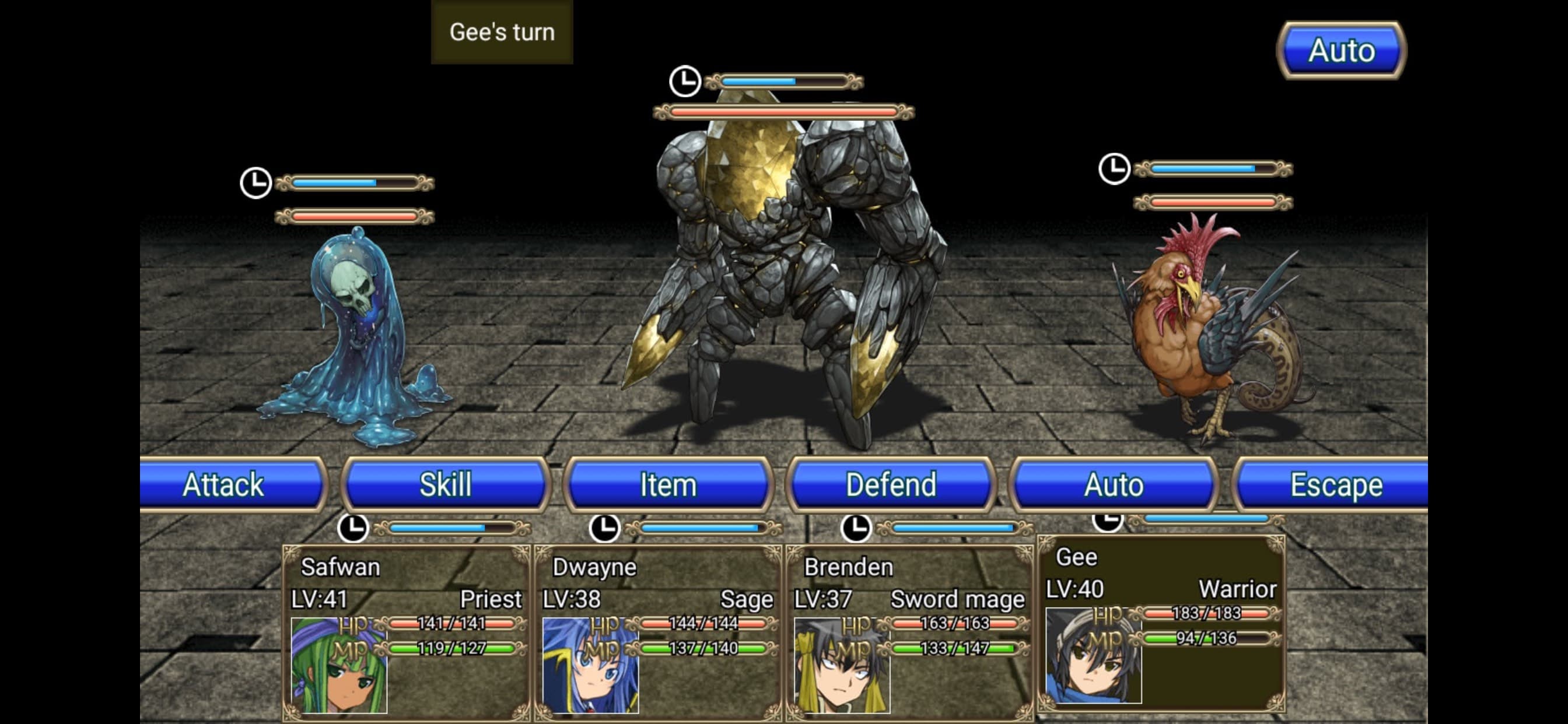 Dungeon RPG -Abyssal Dystopia- screenshot 1 - screenshot