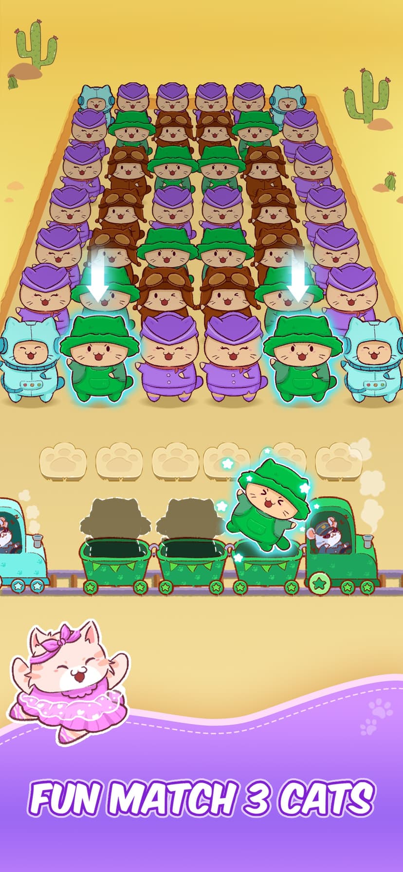 Cat Jam - Match Puzzle Game screenshot 2 - screenshot