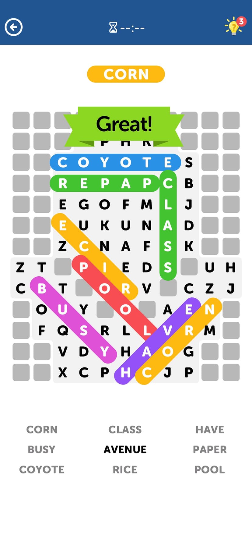 Word Search - Fun Word Puzzle screenshot 2 - screenshot
