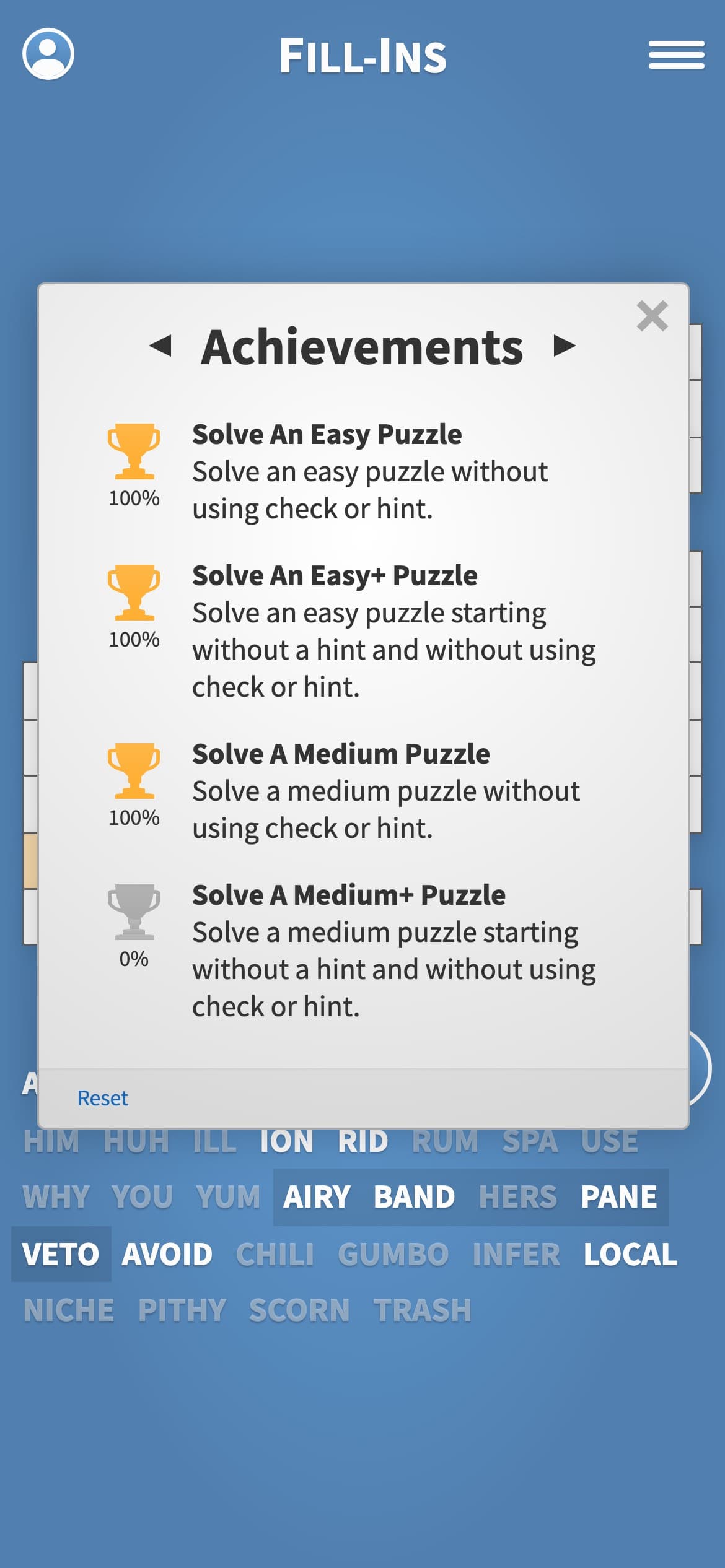 Fill-Ins · Word Fit Puzzles screenshot 6 - screenshot