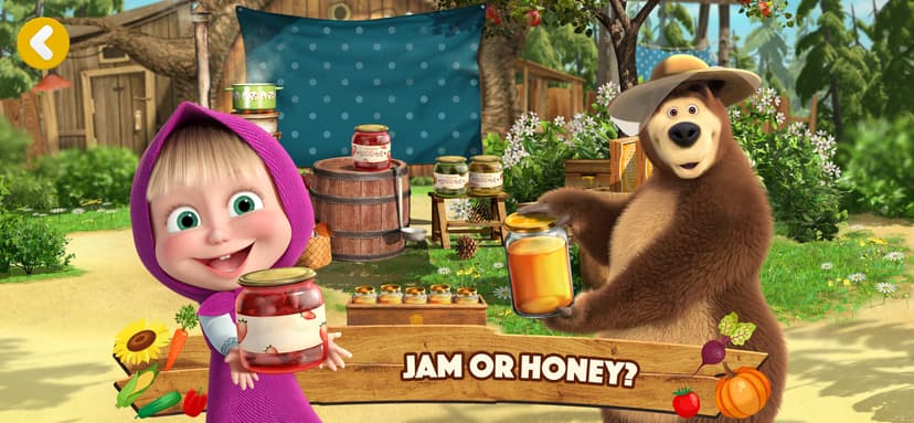 Masha and the Bear: Easy Farm screenshot 5 - screenshot