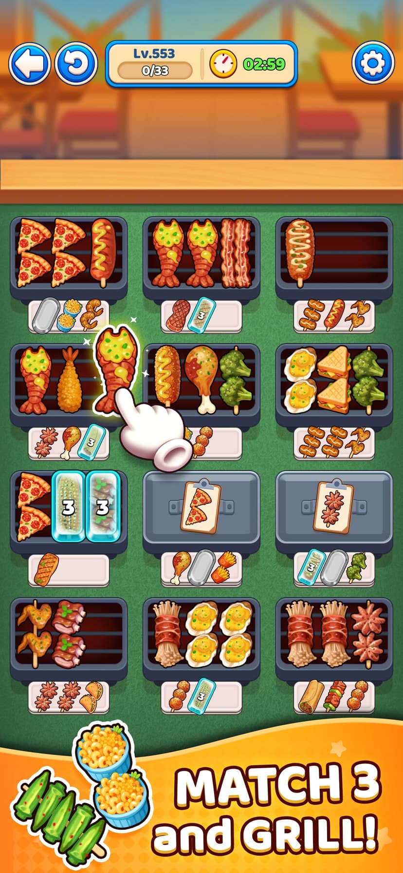 Street Food Puzzle screenshot 1 - screenshot