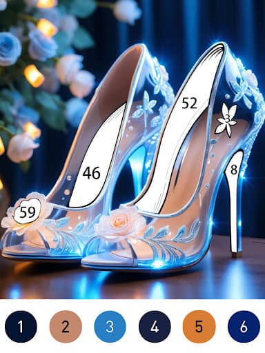 Gown Color by Number Book screenshot 10 - screenshot