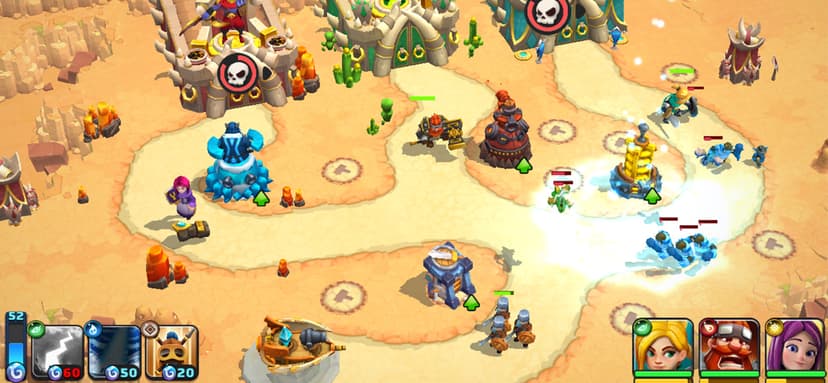 Wild Sky TD:Tower Defense Coop screenshot 2 - screenshot