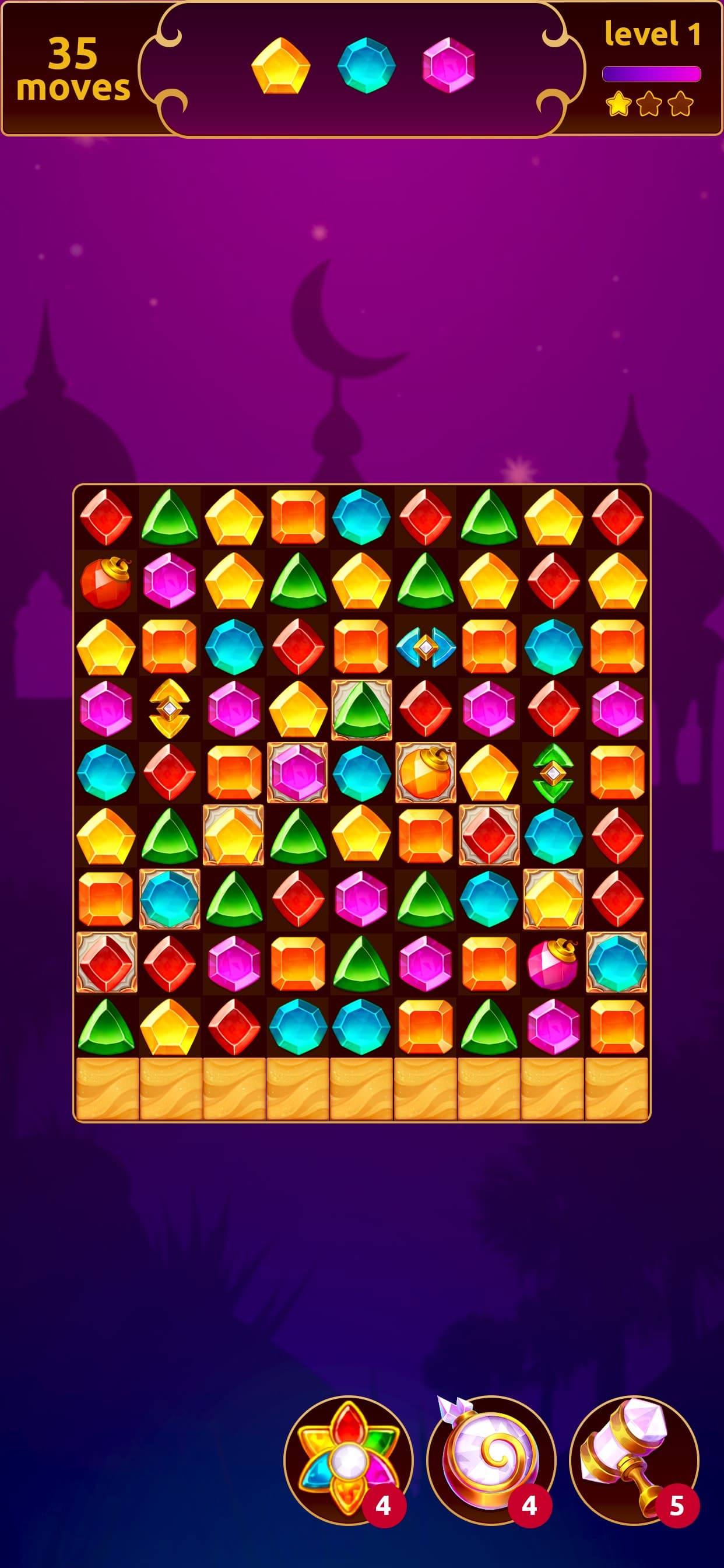 Magic Jewels Quest: Match 3 screenshot 4 - screenshot