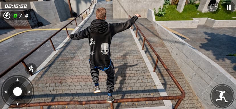 Going Up Rooftop Parkour Games screenshot 1 - screenshot
