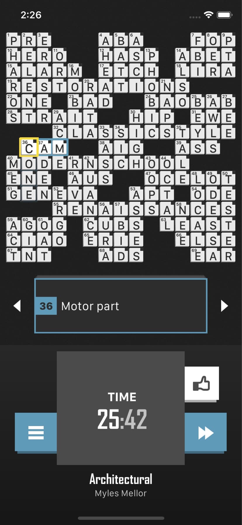 Crossword Puzzle Redstone screenshot 9 - screenshot