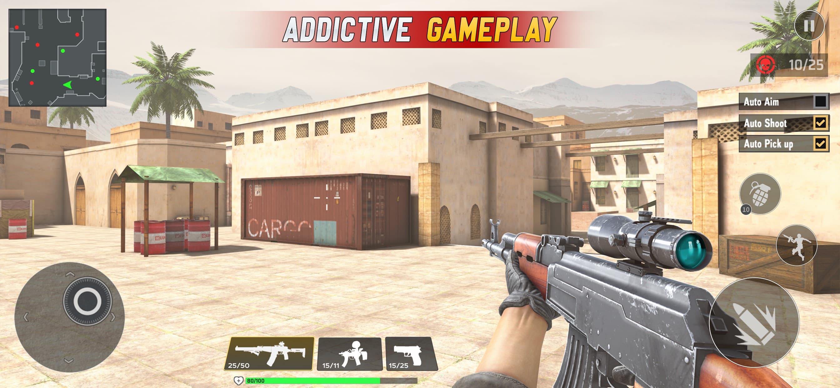 Commando Strike: Shooting Game screenshot 4 - screenshot