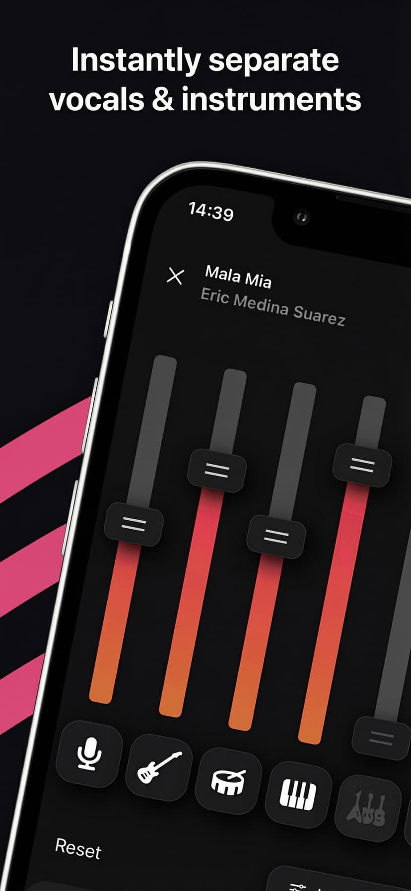 Stemz: remover vocal audio pro screenshot 1 - screenshot