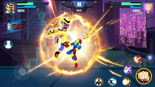 Stickman Heroes: Battle of God screenshot 2 - screenshot