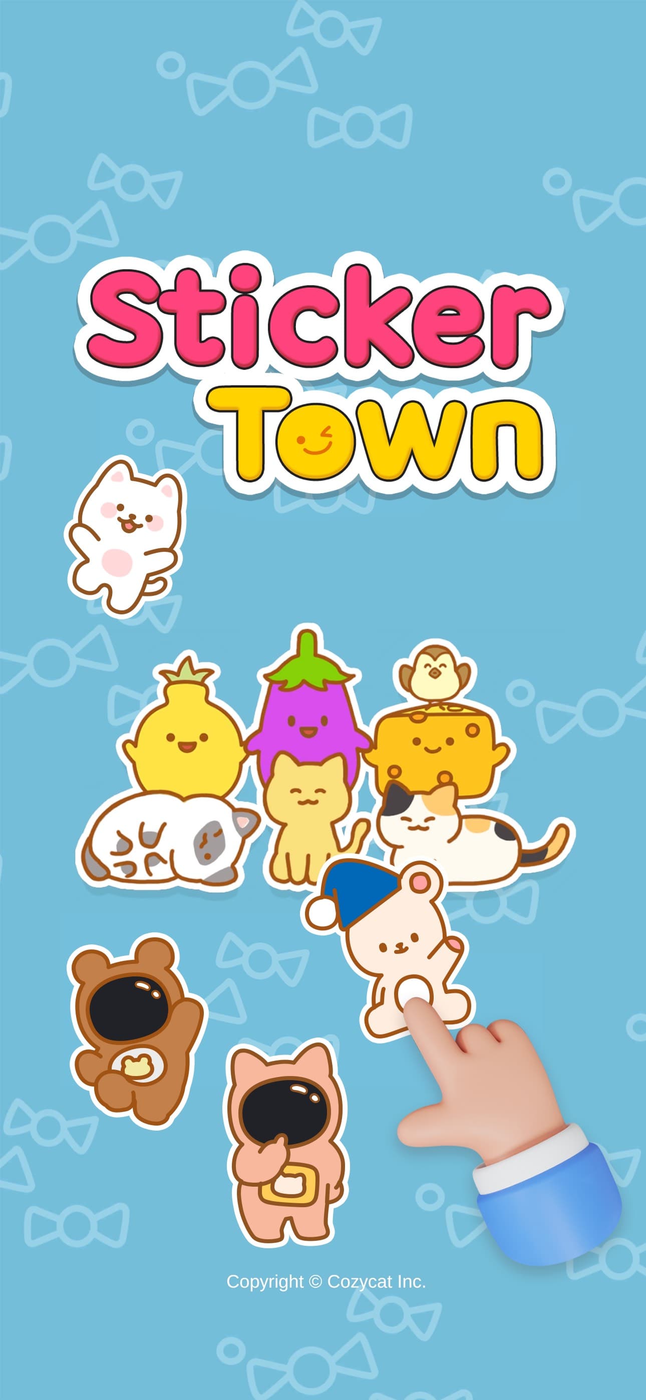 StickerTown Puzzle: Color book screenshot 1 - screenshot