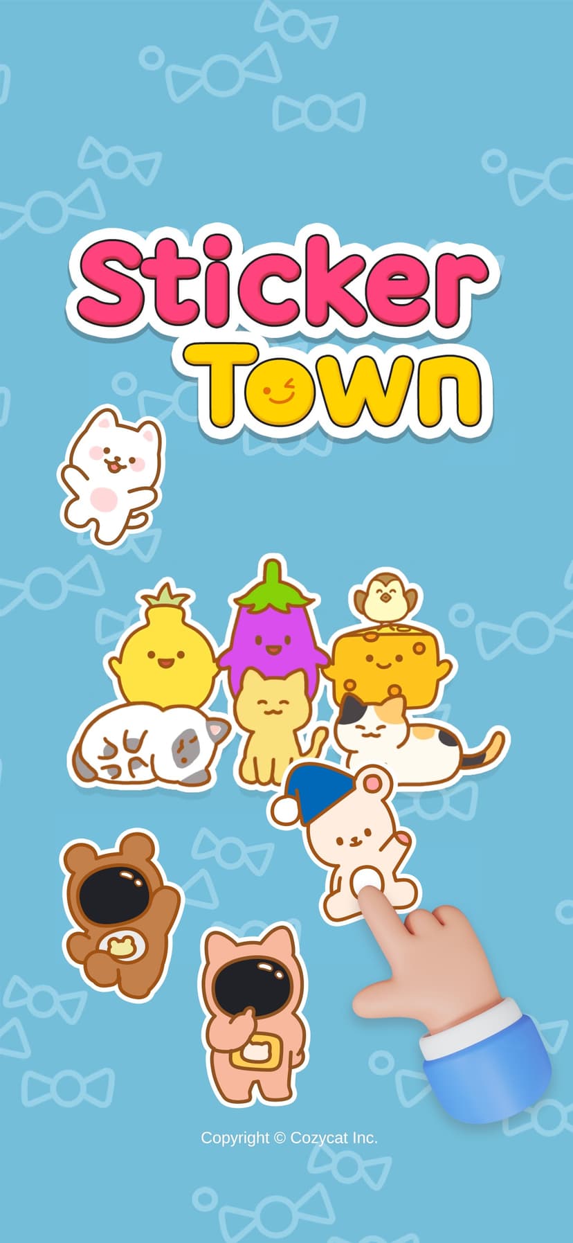 StickerTown Puzzle: Color book screenshot 1 - screenshot