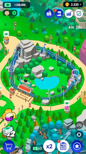 Idle Theme Park Tycoon screenshot 4 - screenshot