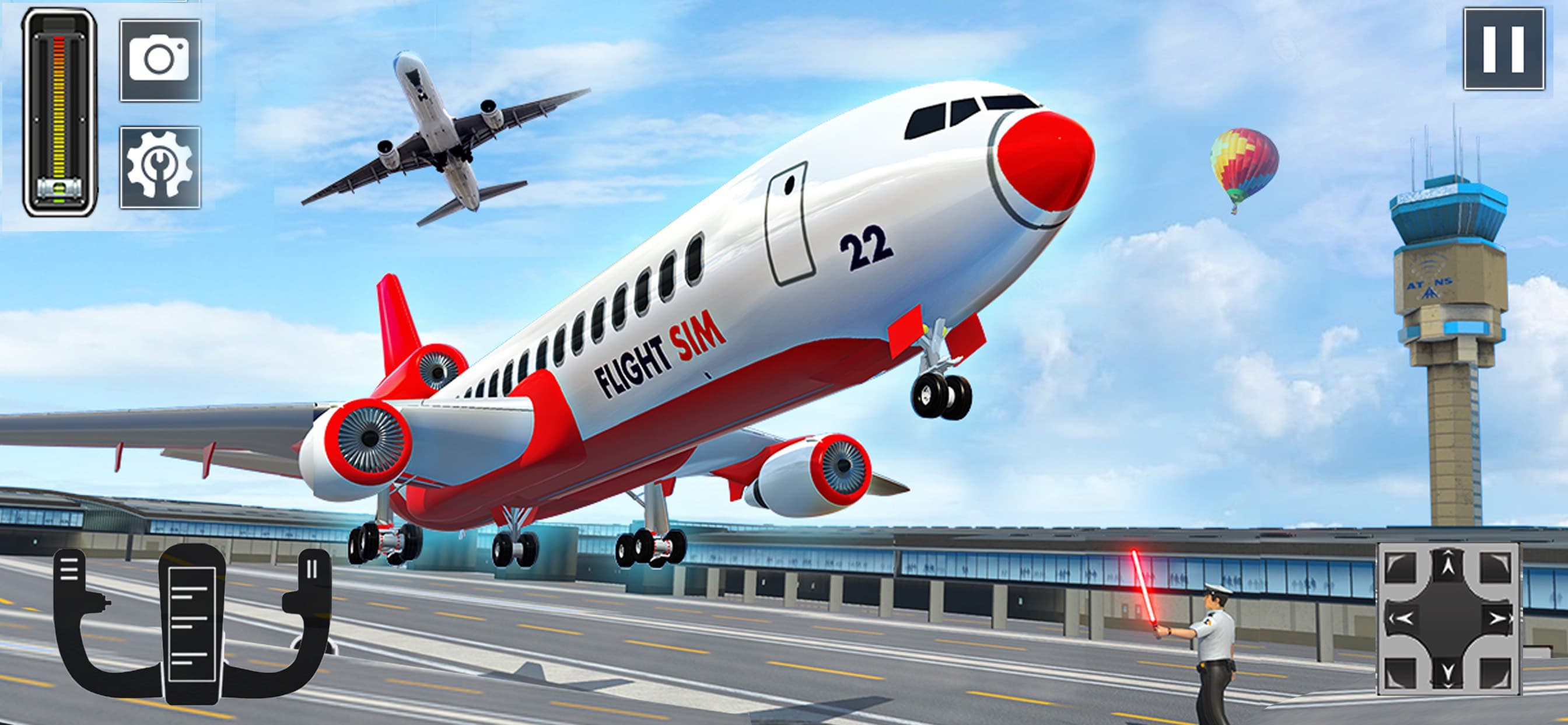 Plane Simulator Airplane Games screenshot 2 - screenshot