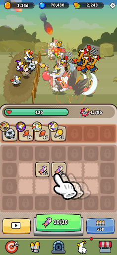 Duck vs Chicken : Idle Defense screenshot 12 - screenshot