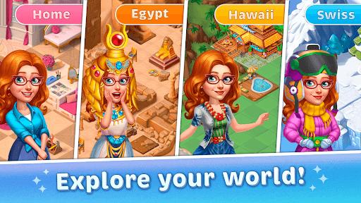 Travel Merge Family! screenshot 5 - screenshot