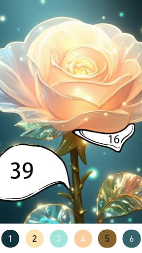 Gown Color by Number Book screenshot 6 - screenshot