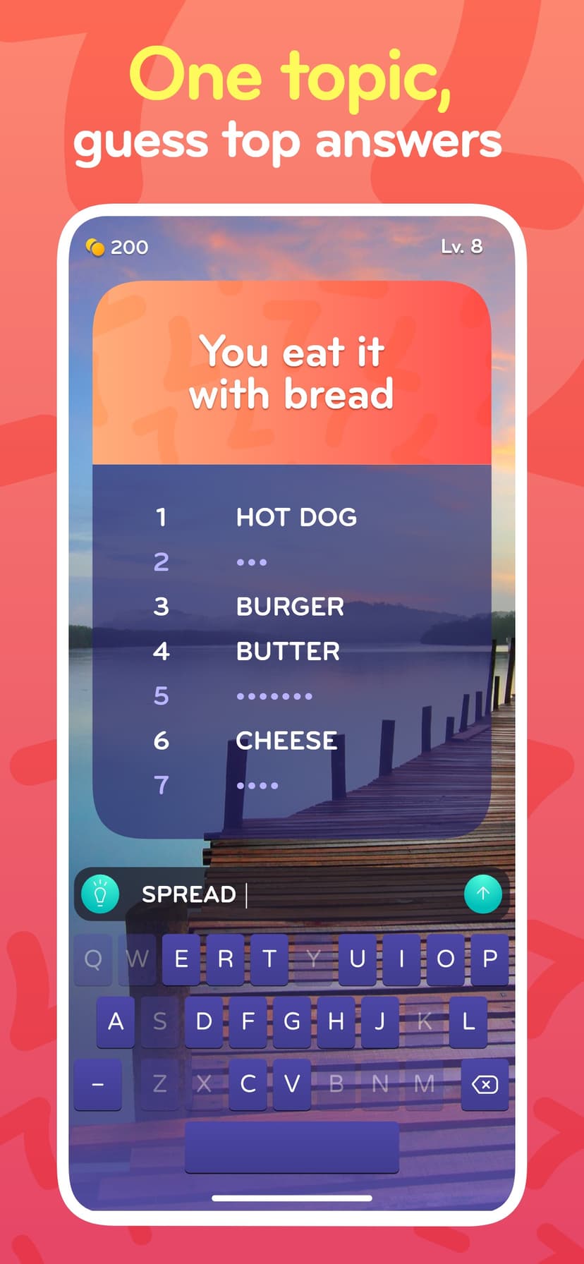 Top 7 - family word game screenshot 1 - screenshot