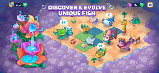 Sea Merge: Fish & Merging Game screenshot 7 - screenshot