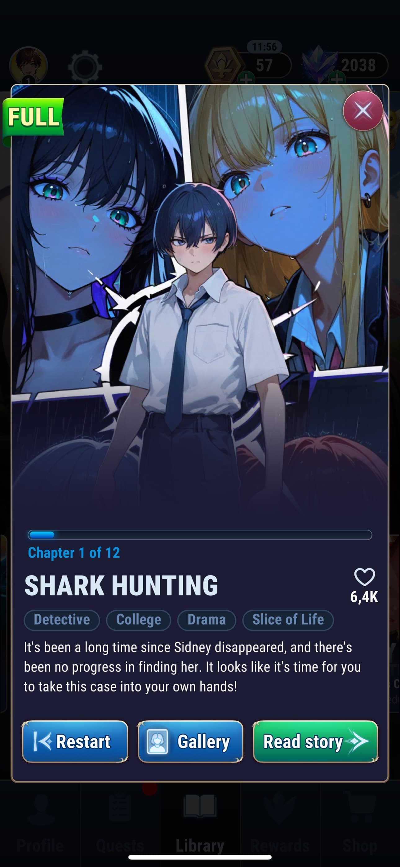 Anime Dating Sim: Story Games screenshot 8 - screenshot